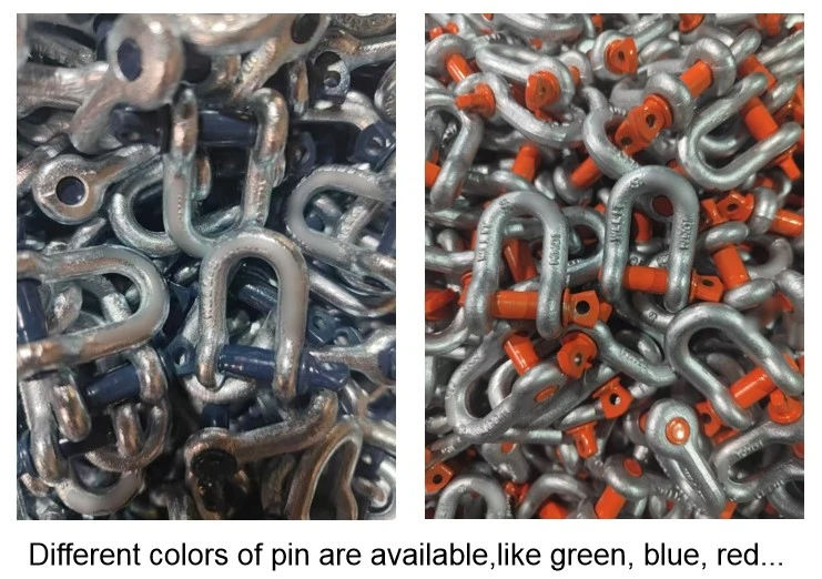 marine screw pin shackle